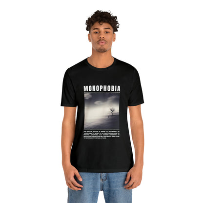 Monophobia Fear of Being Alone Halloween Tee