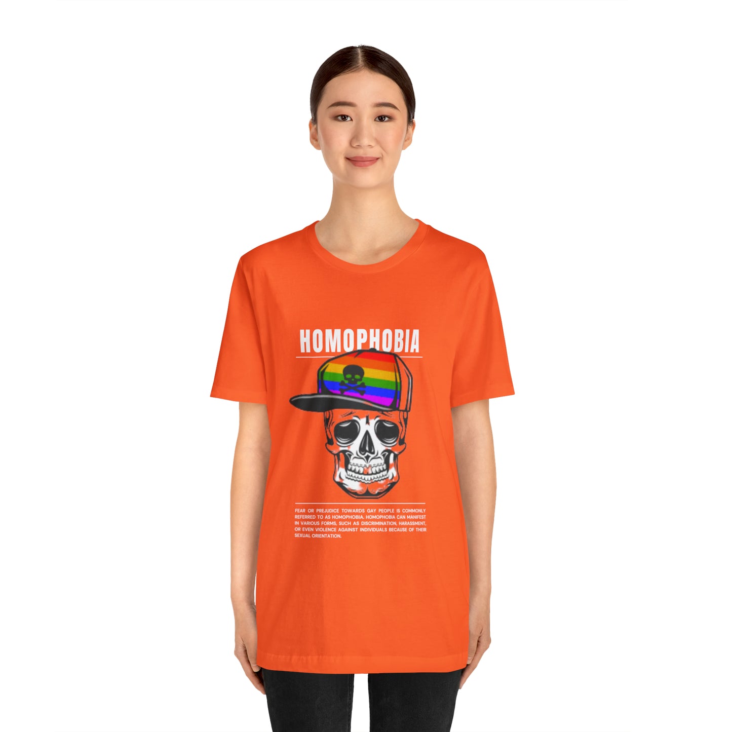 Homophobia Fear of Gay People Halloween Tee