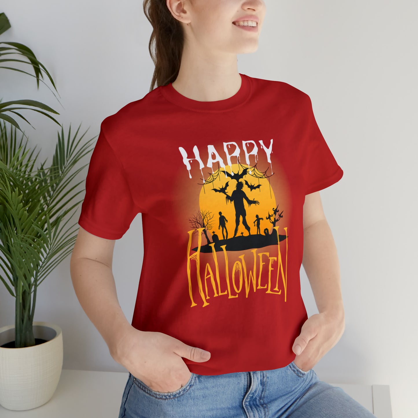 Happy Halloween Graveyard Tee