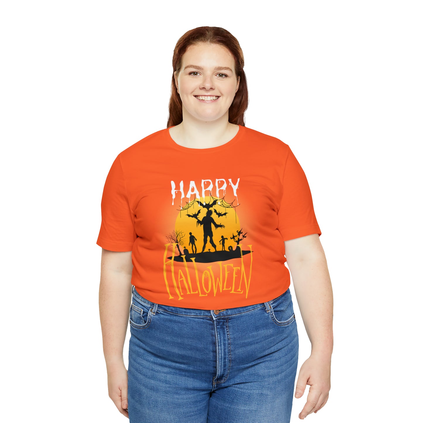 Happy Halloween Graveyard Tee