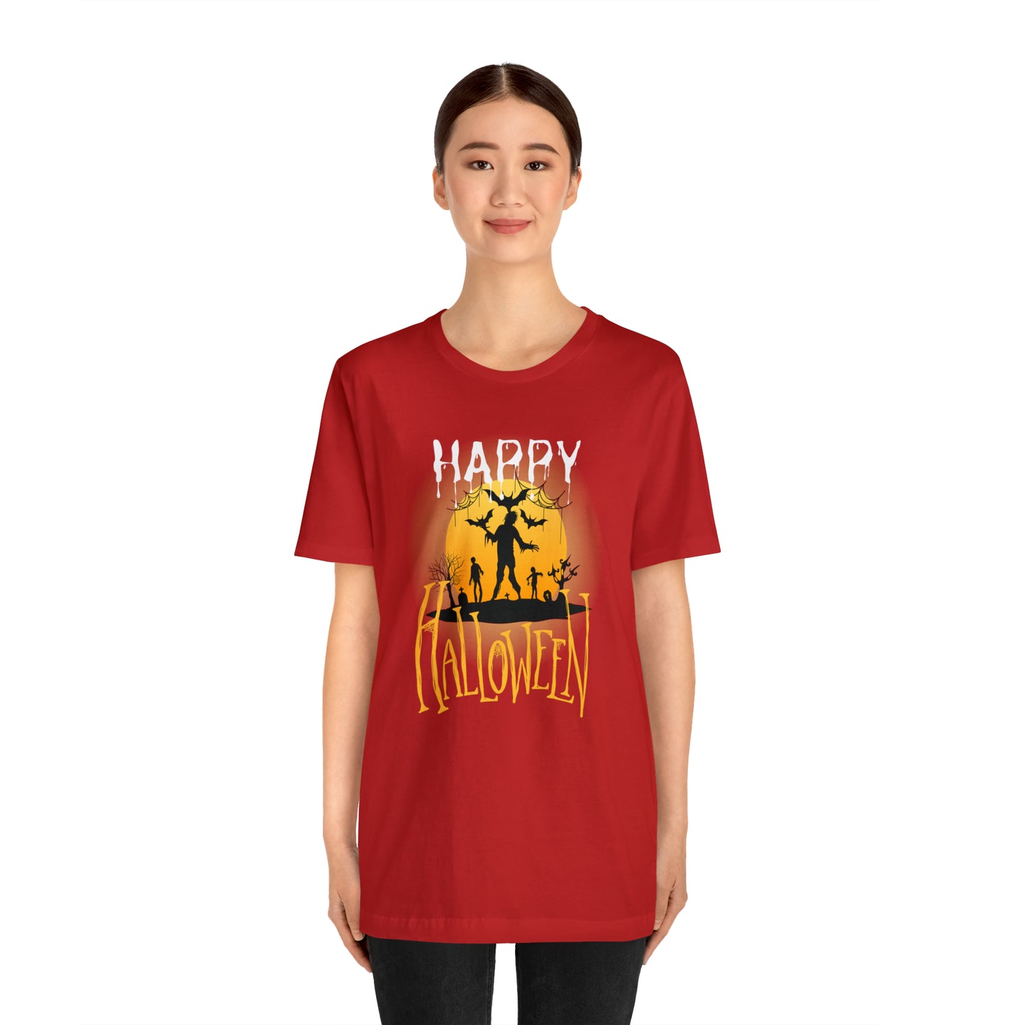 Happy Halloween Graveyard Tee