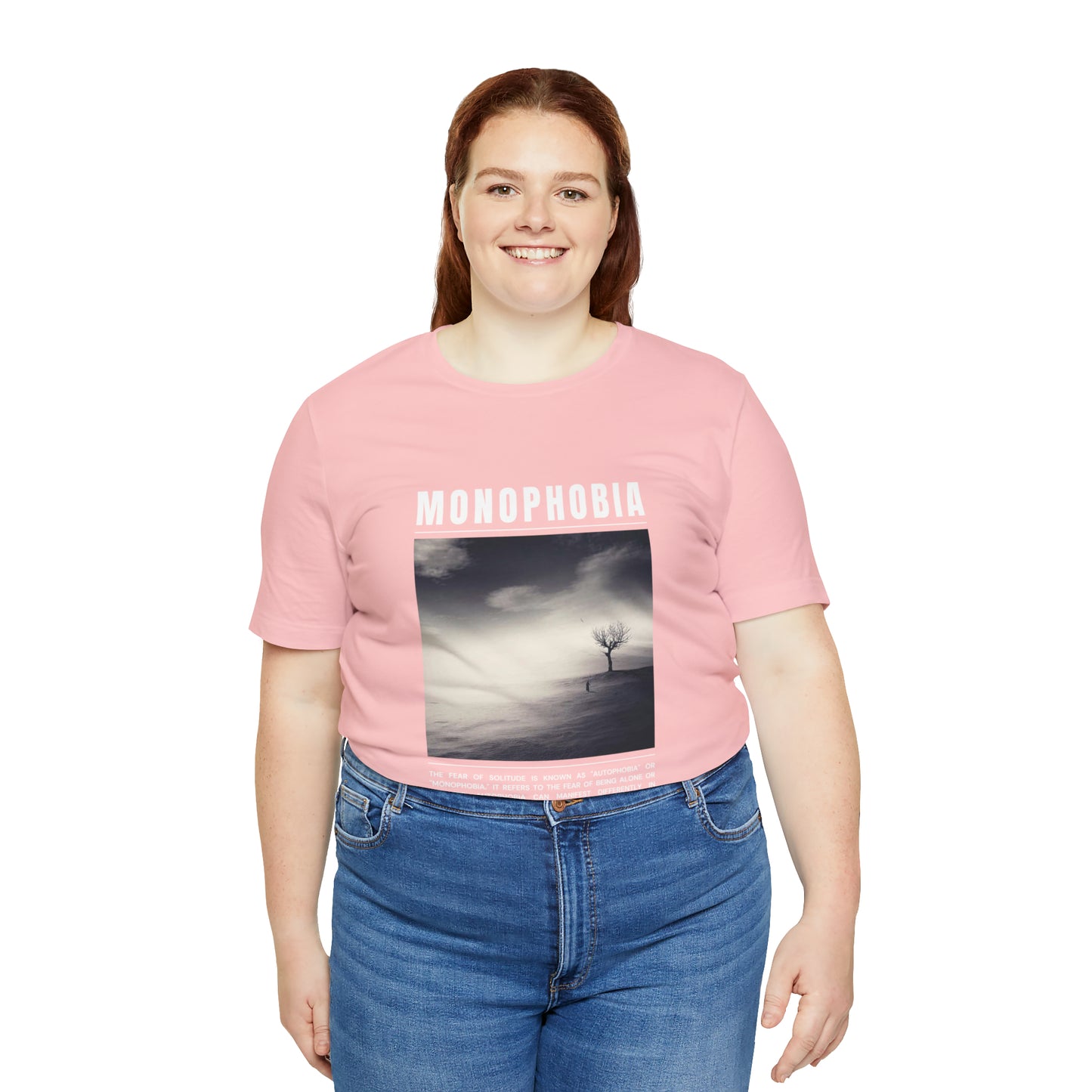 Monophobia Fear of Being Alone Halloween Tee