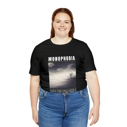 Monophobia Fear of Being Alone Halloween Tee