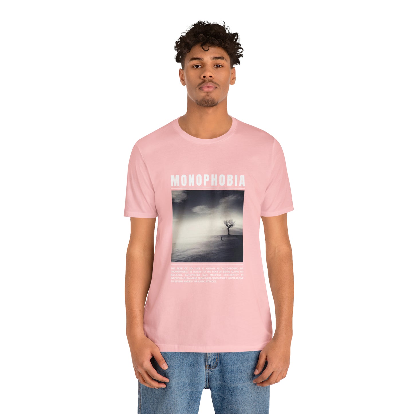 Monophobia Fear of Being Alone Halloween Tee