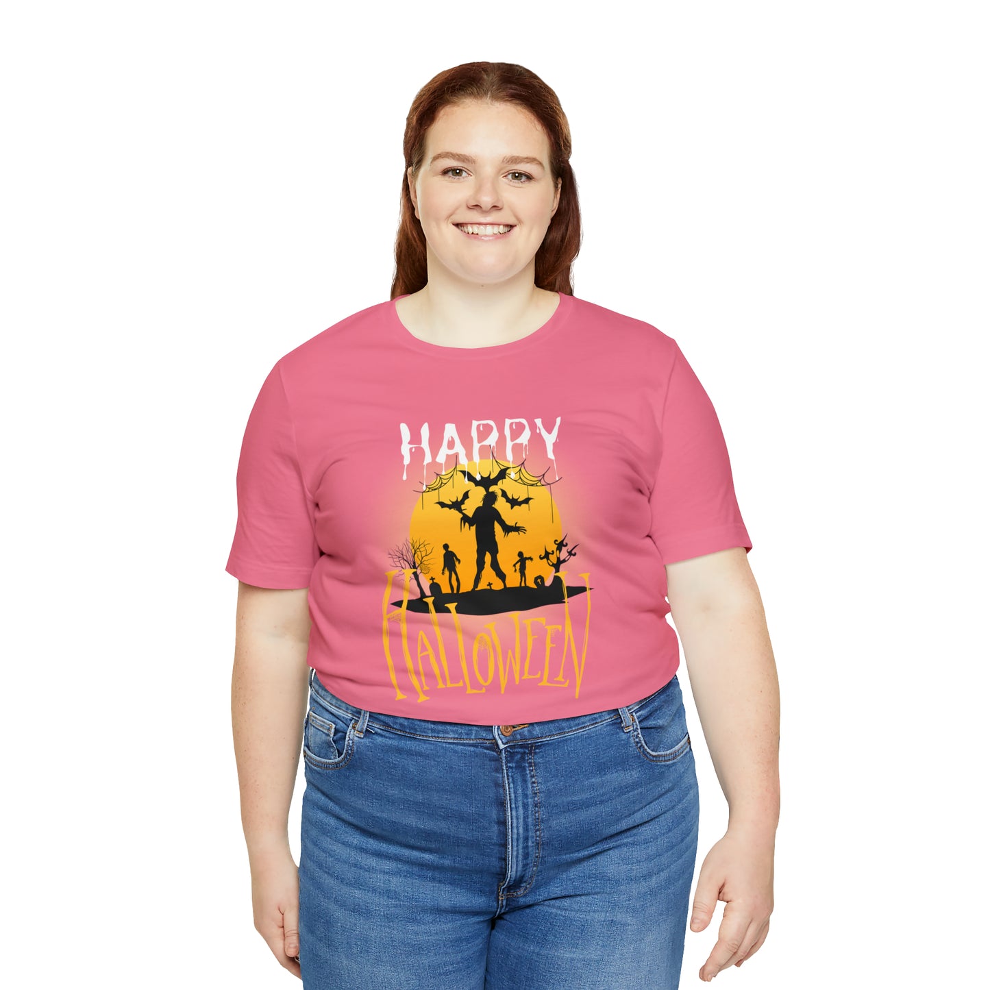 Happy Halloween Graveyard Tee