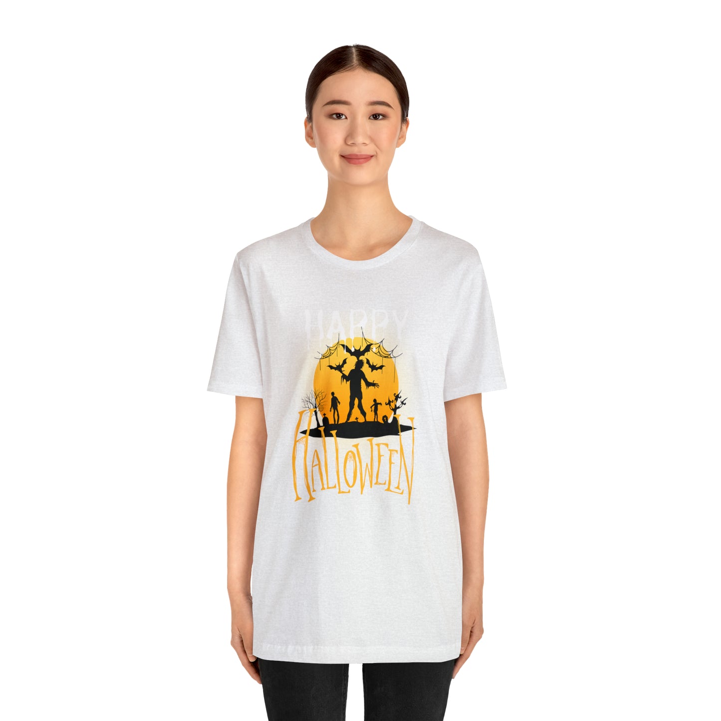 Happy Halloween Graveyard Tee