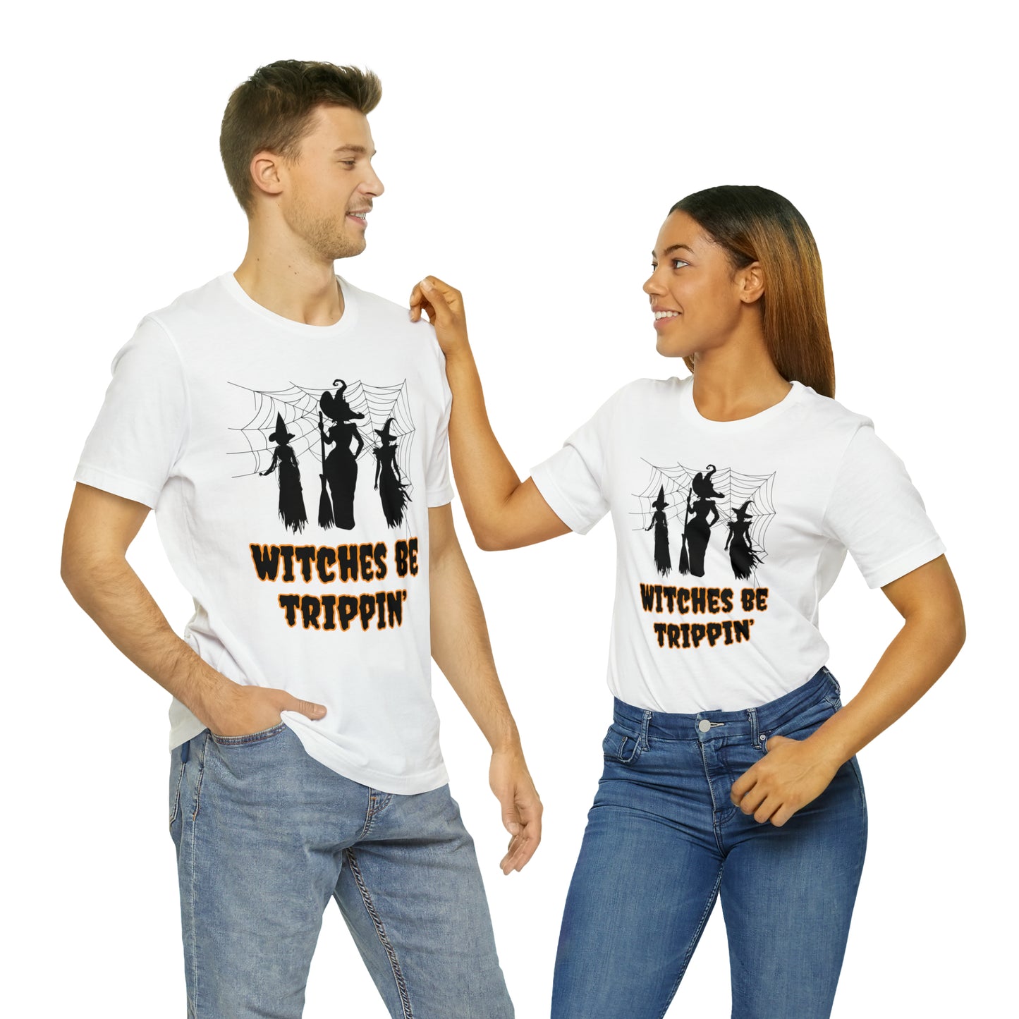 Witches Be Trippin' Halloween Tee