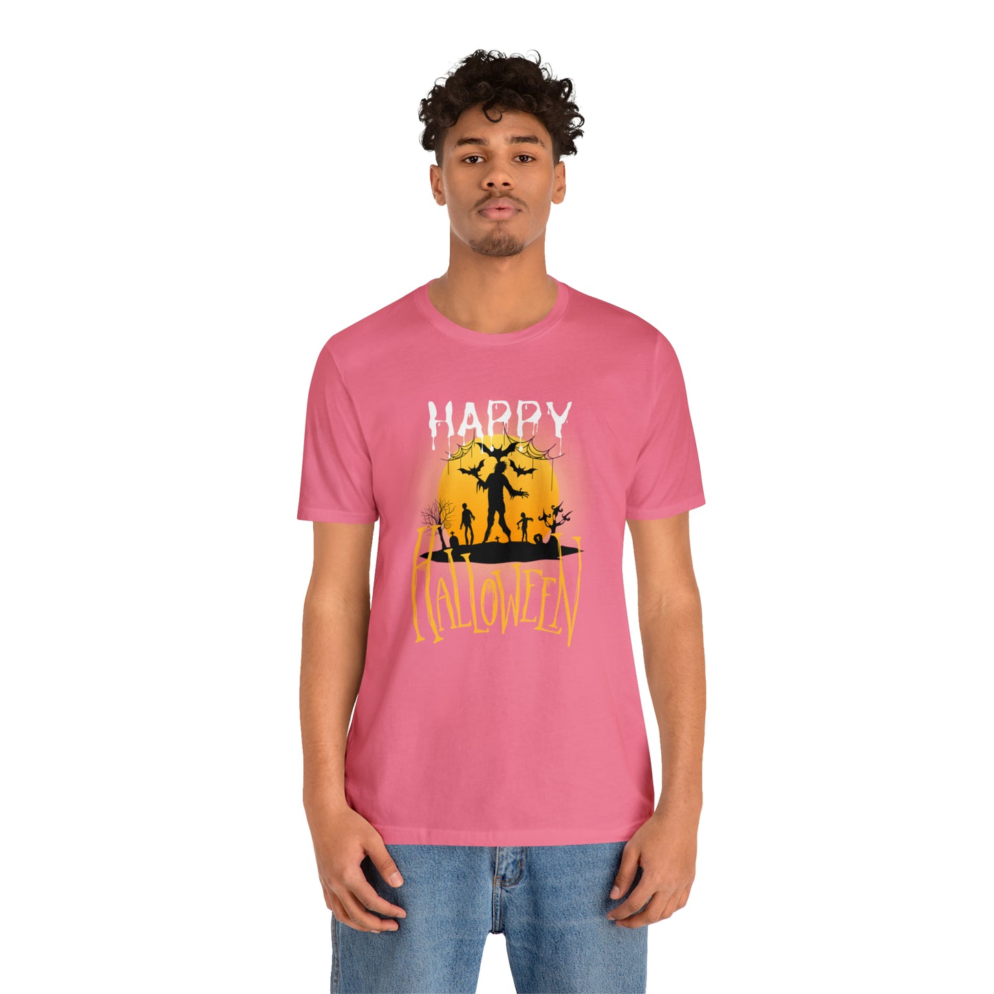 Happy Halloween Graveyard Tee