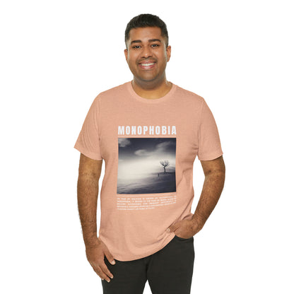 Monophobia Fear of Being Alone Halloween Tee