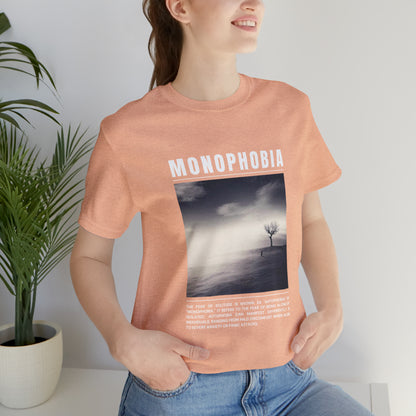 Monophobia Fear of Being Alone Halloween Tee