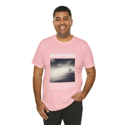 Monophobia Fear of Being Alone Halloween Tee