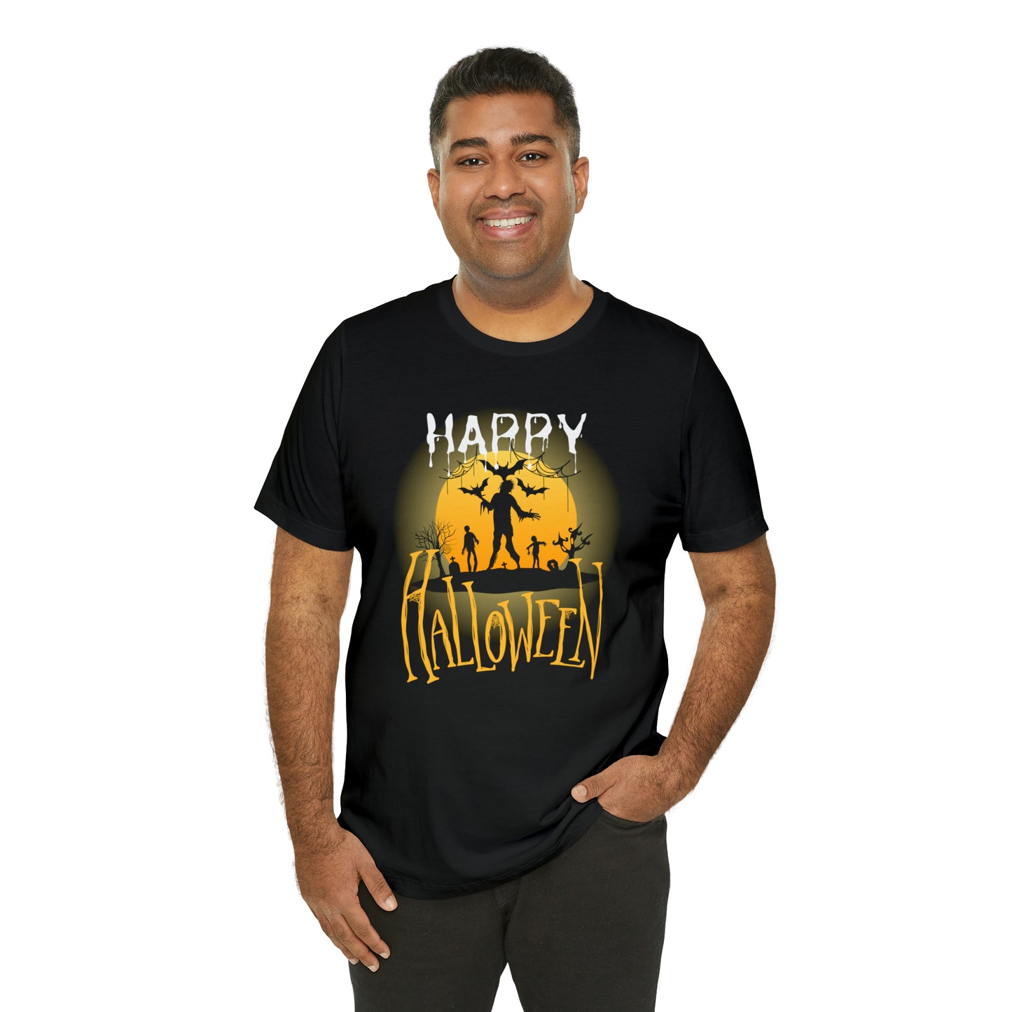 Happy Halloween Graveyard Tee