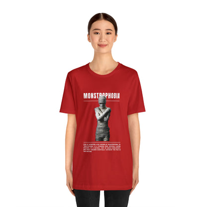 Monstrophobia Fear of Monsters Halloween Tee