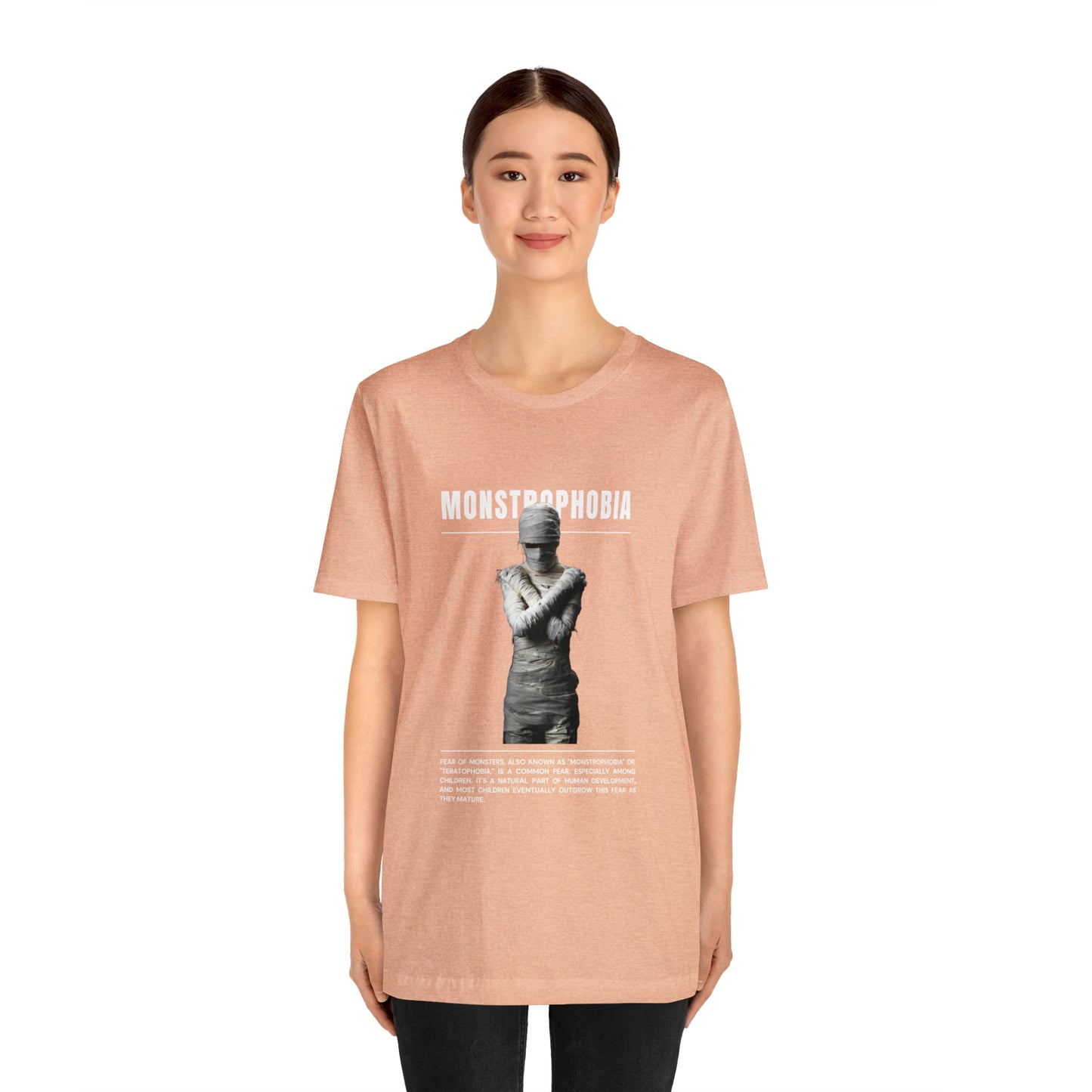Monstrophobia Fear of Monsters Halloween Tee