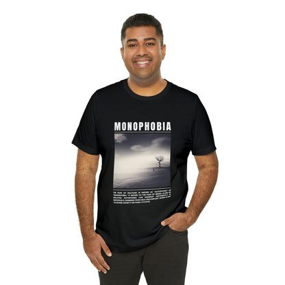 Monophobia Fear of Being Alone Halloween Tee