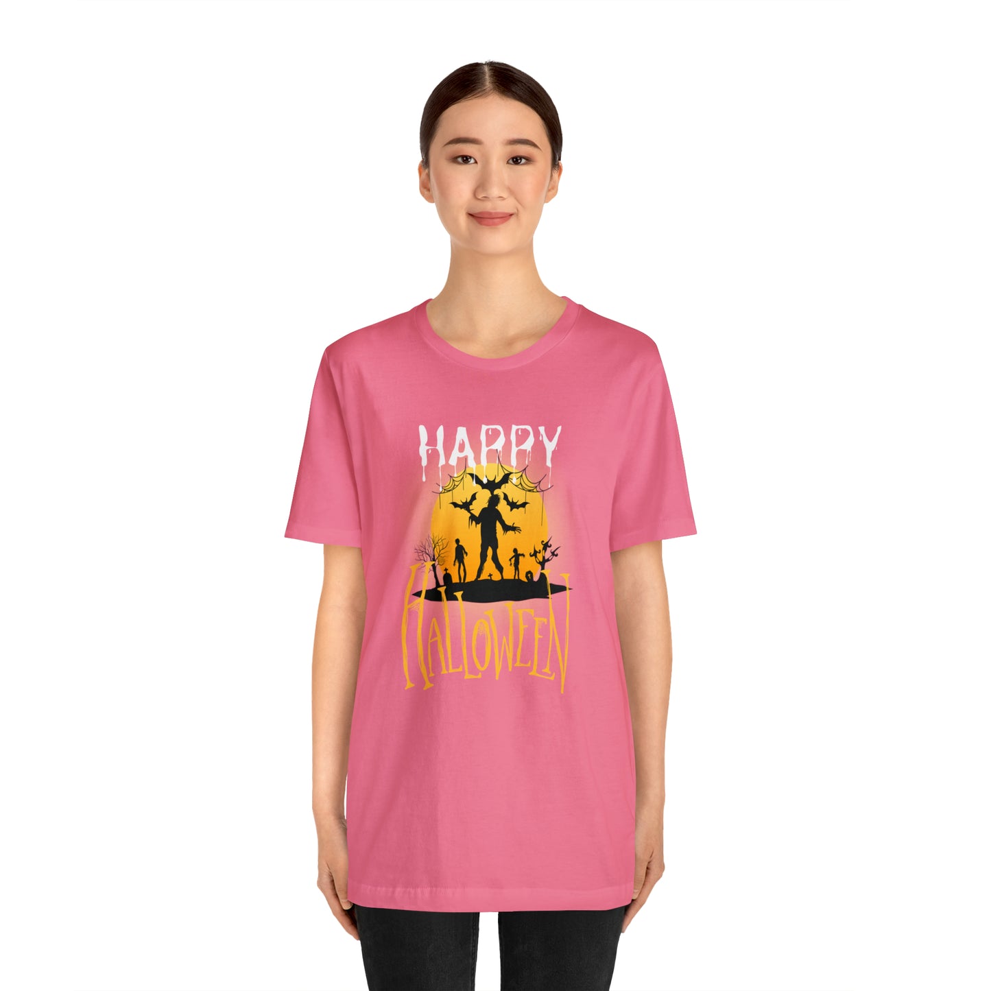 Happy Halloween Graveyard Tee