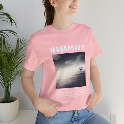 Monophobia Fear of Being Alone Halloween Tee