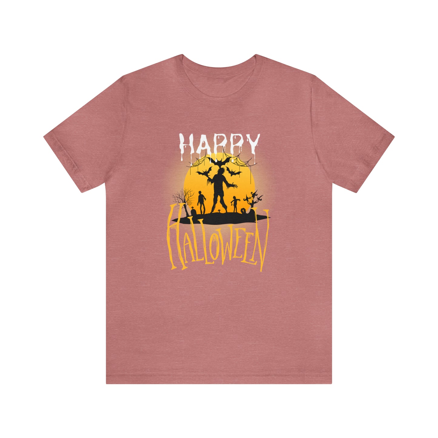 Happy Halloween Graveyard Tee
