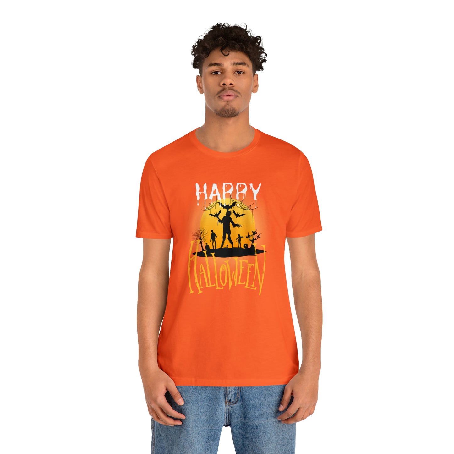 Happy Halloween Graveyard Tee