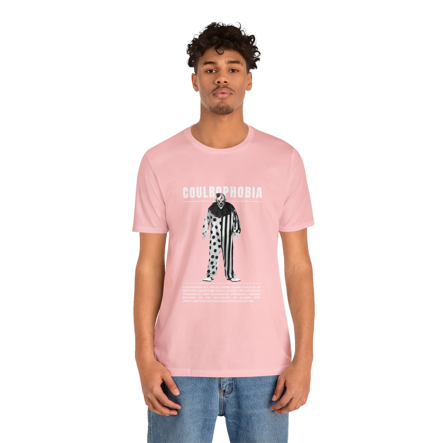 Coulrophobia Fear of Clowns Halloween Tee