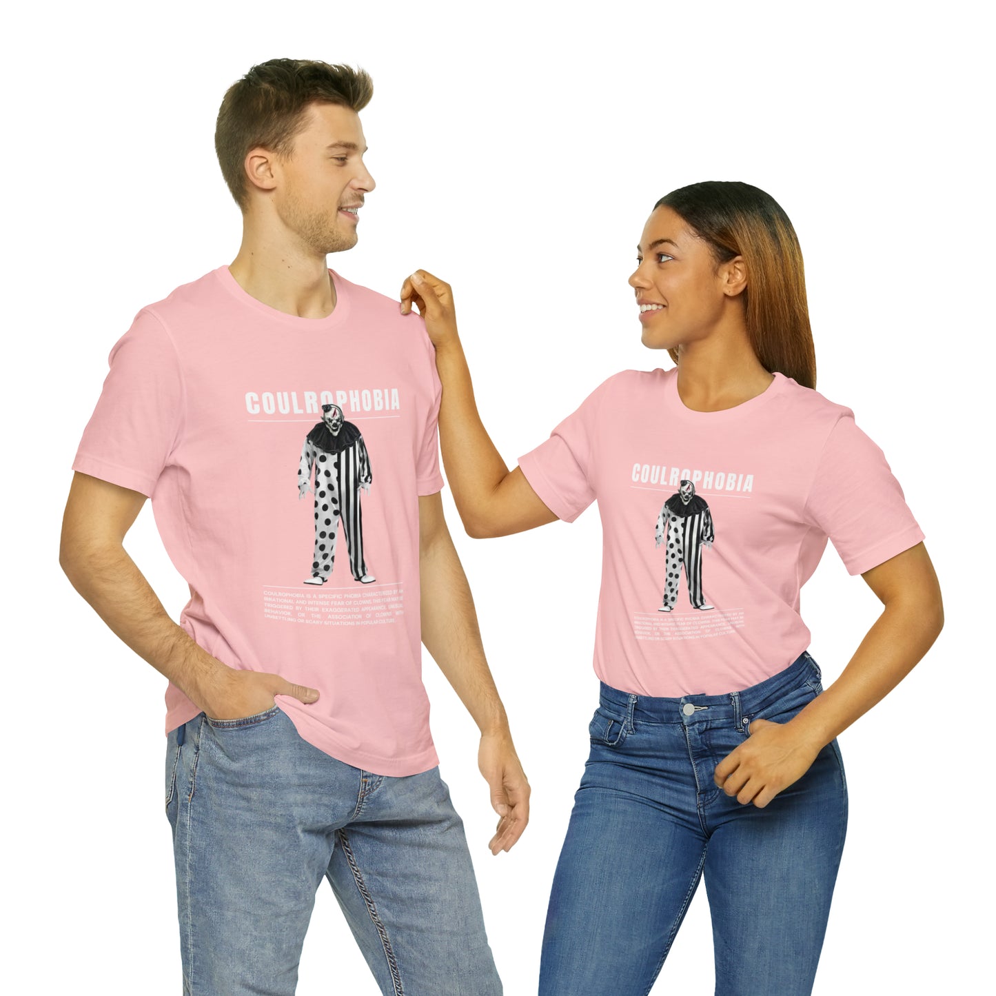 Coulrophobia Fear of Clowns Halloween Tee