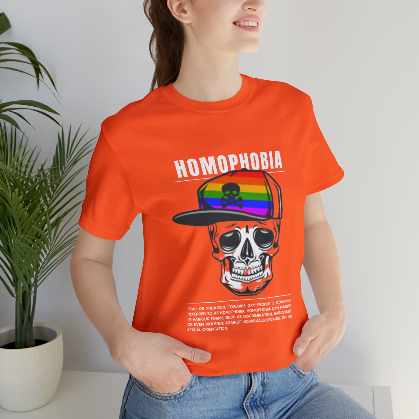 Homophobia Fear of Gay People Halloween Tee