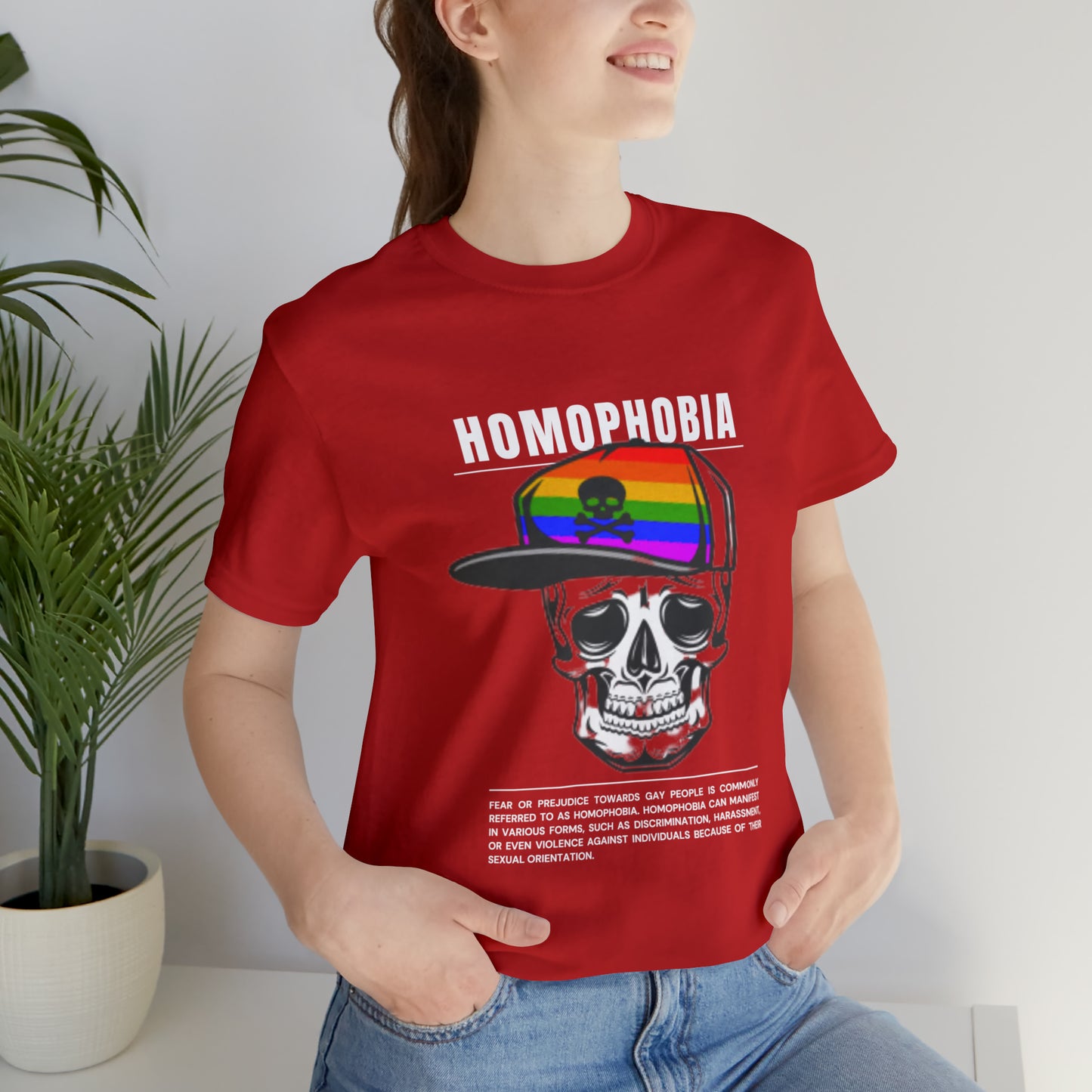 Homophobia Fear of Gay People Halloween Tee