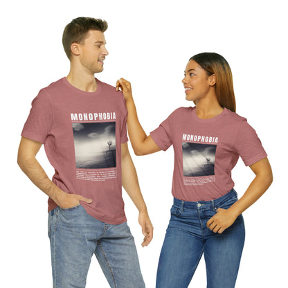 Monophobia Fear of Being Alone Halloween Tee