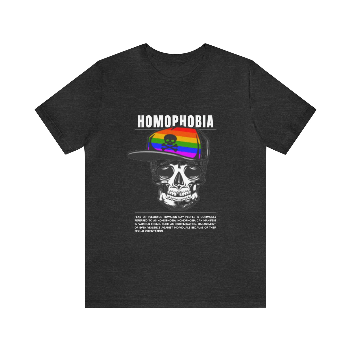 Homophobia Fear of Gay People Halloween Tee