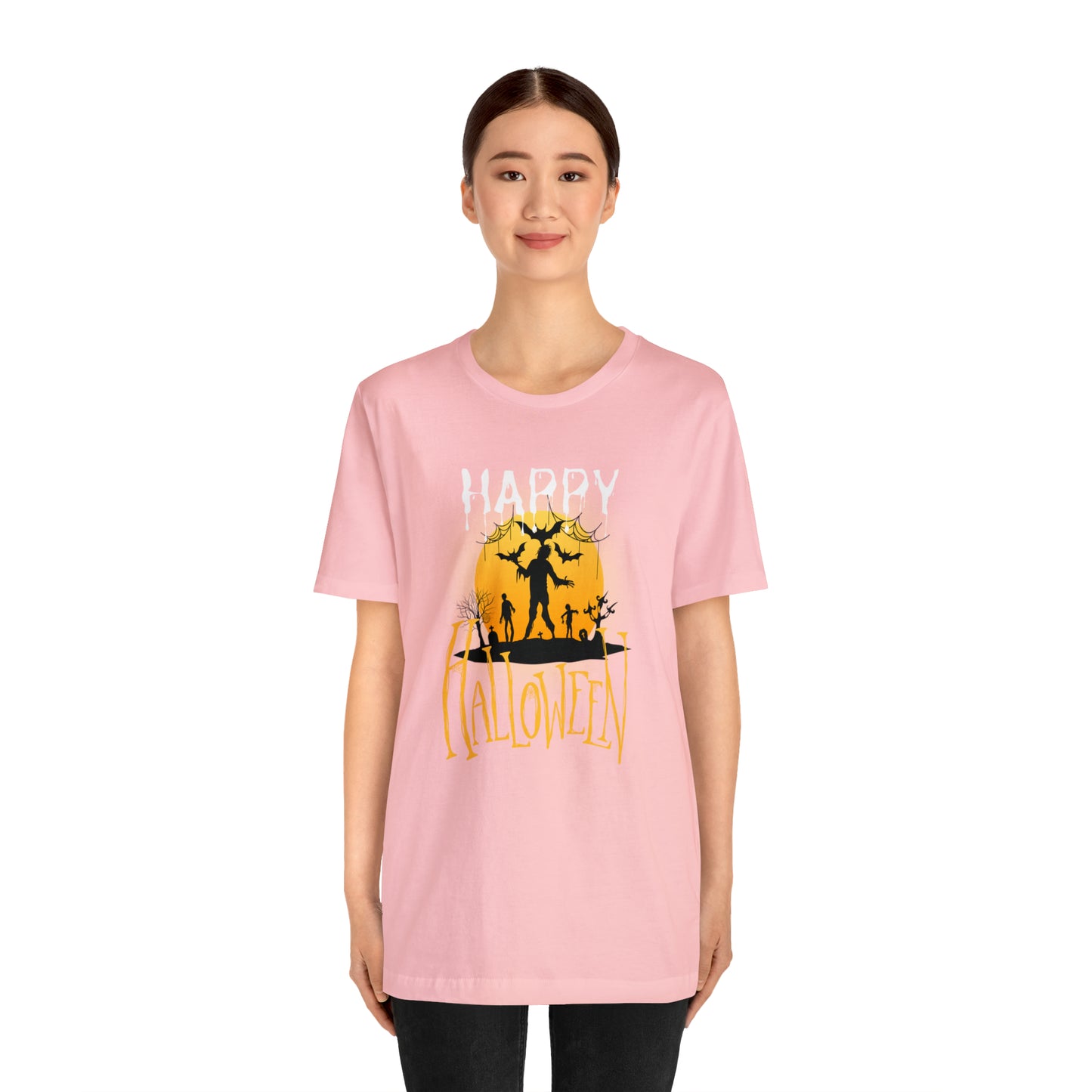 Happy Halloween Graveyard Tee