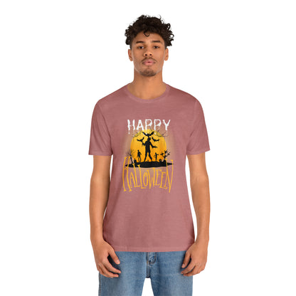Happy Halloween Graveyard Tee