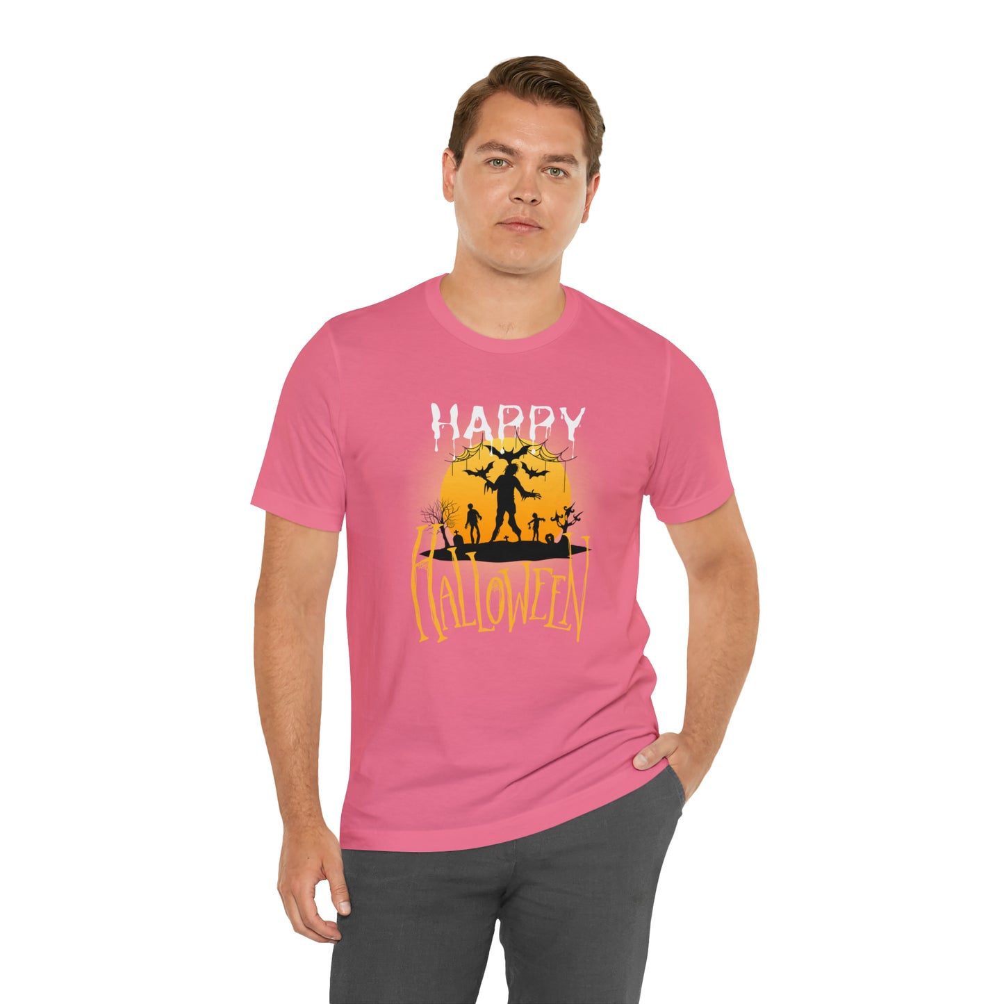 Happy Halloween Graveyard Tee