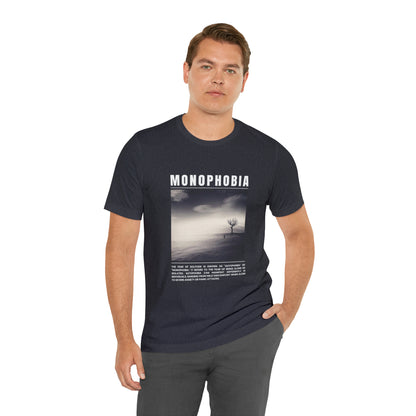 Monophobia Fear of Being Alone Halloween Tee