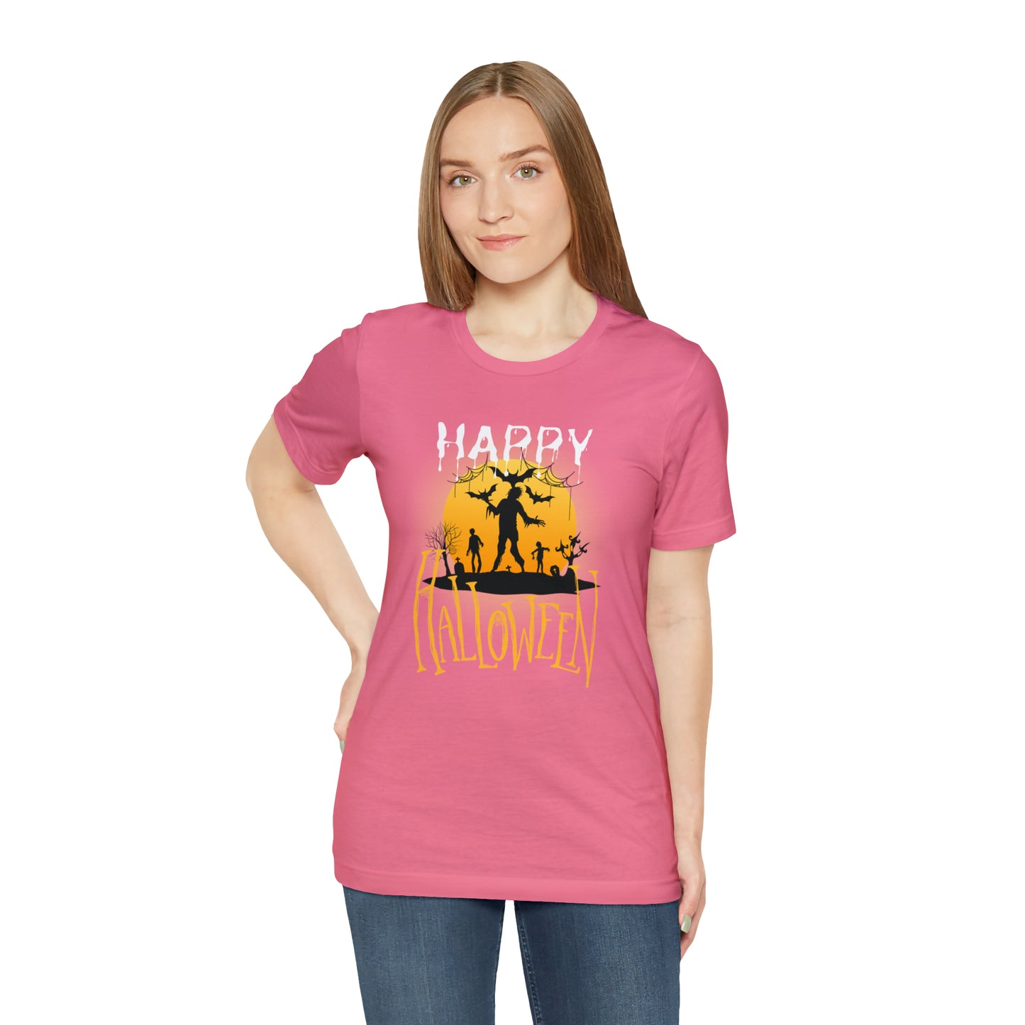 Happy Halloween Graveyard Tee