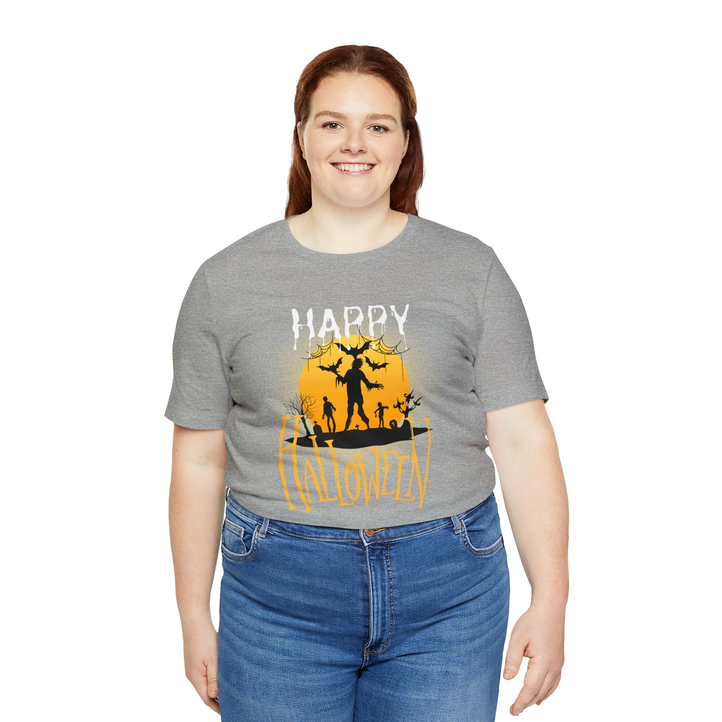 Happy Halloween Graveyard Tee