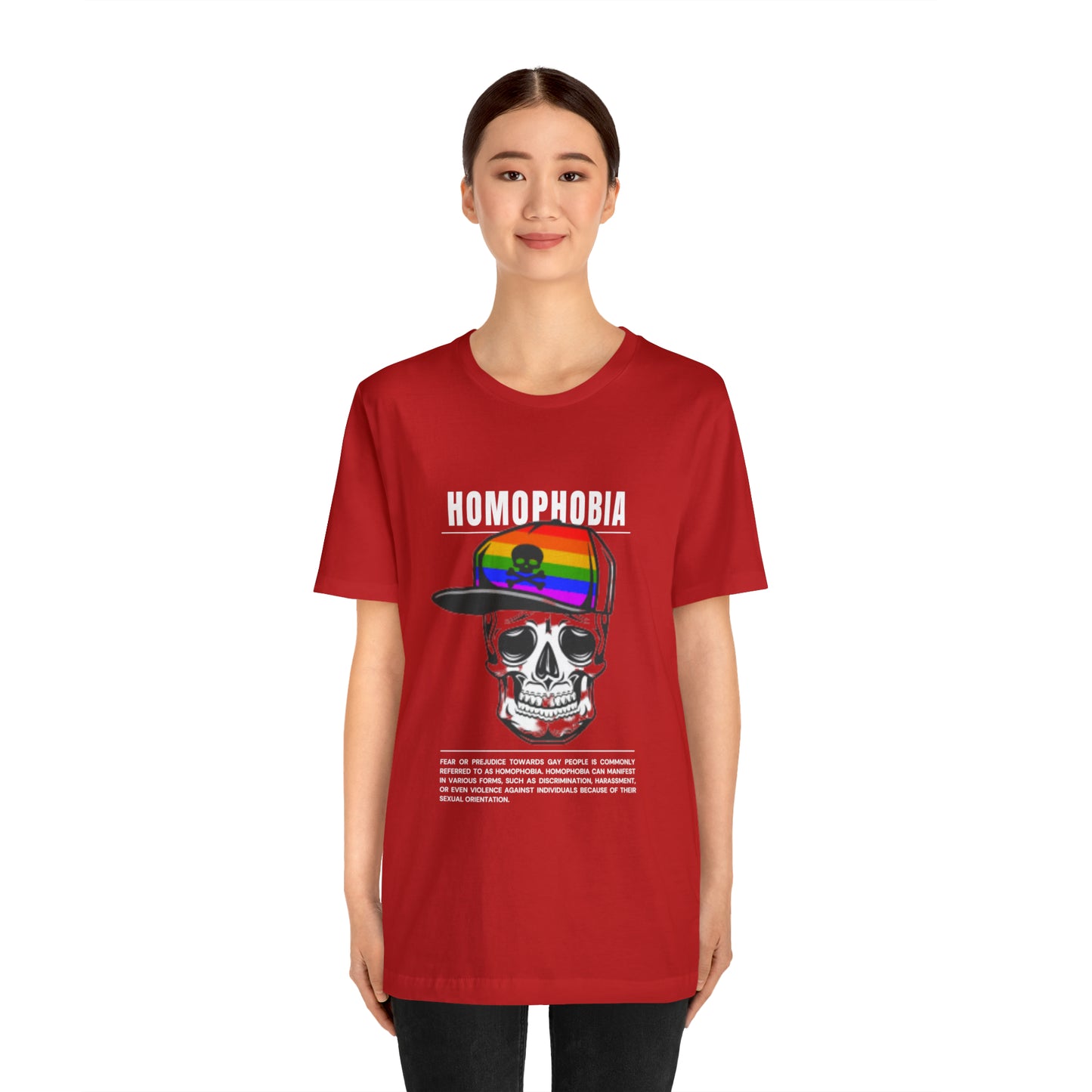 Homophobia Fear of Gay People Halloween Tee