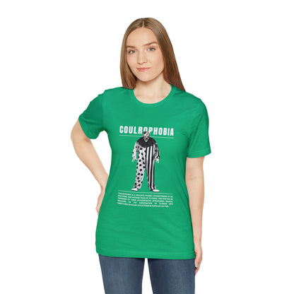 Coulrophobia Fear of Clowns Halloween Tee