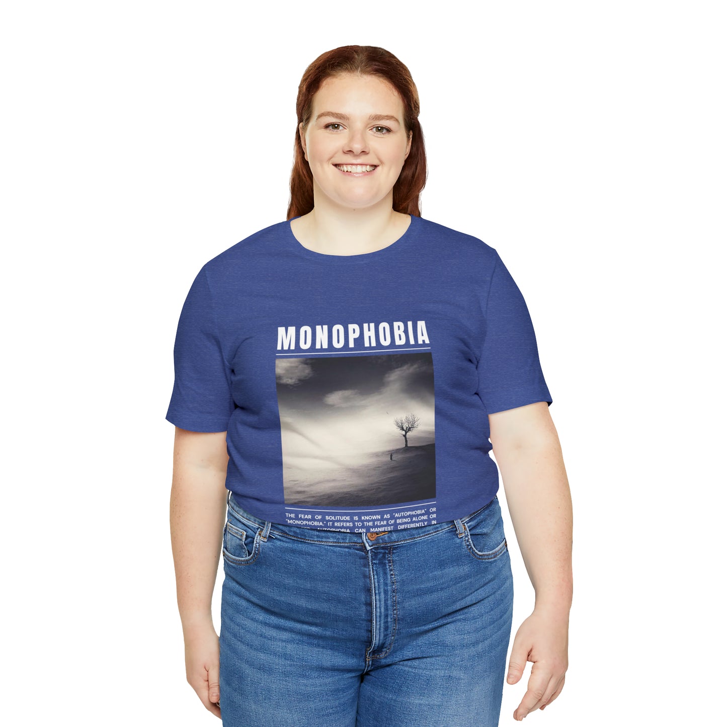 Monophobia Fear of Being Alone Halloween Tee