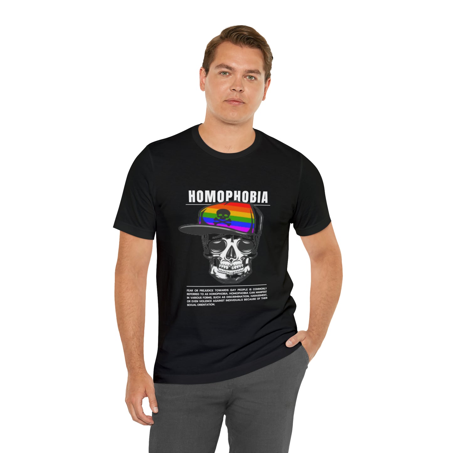 Homophobia Fear of Gay People Halloween Tee