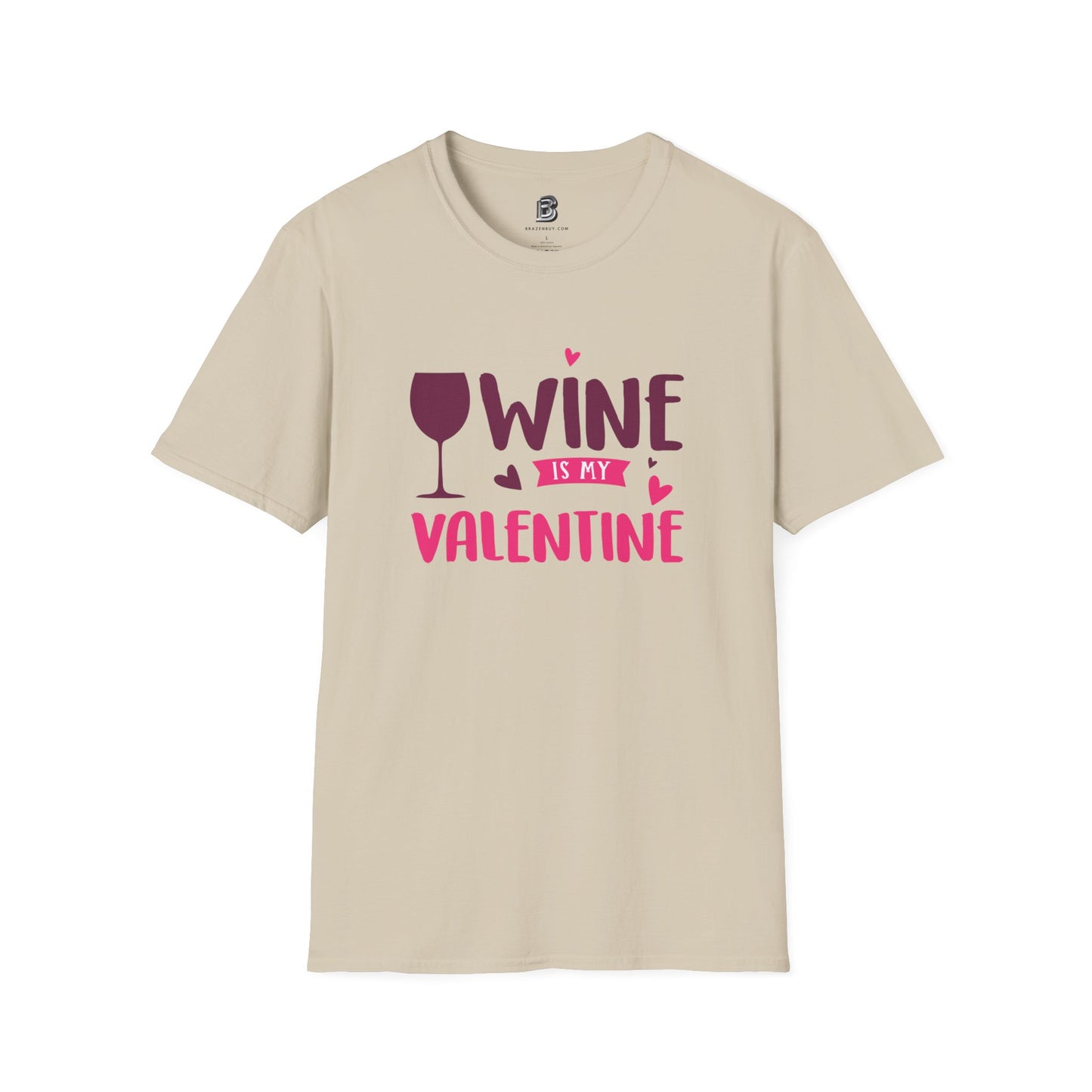 Wine is My Valentine Unisex Shirt