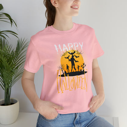 Happy Halloween Graveyard Tee
