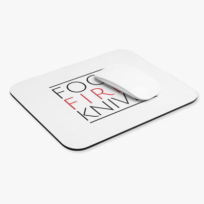 Food Fire + Knives Mouse Pad - BRAZEN BUY thsirt shirt