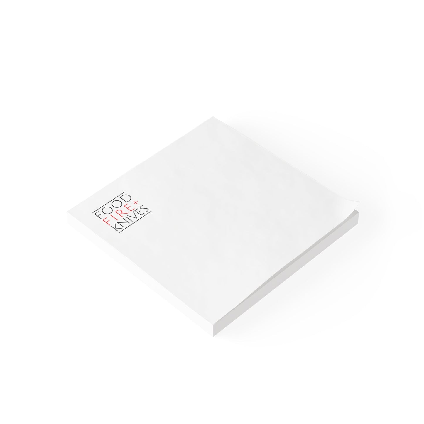 Food Fire + Knives Post - it® Note Pads - BRAZEN BUY thsirt shirt