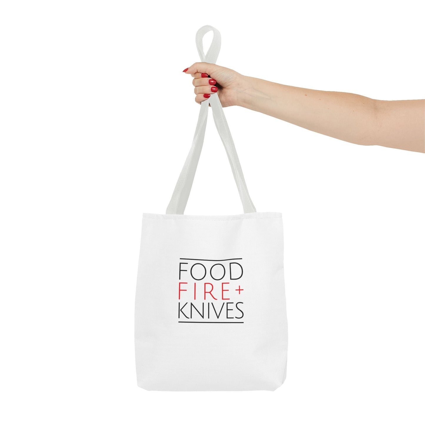 Food Fire + Knives Tote Bag - BRAZEN BUY thsirt shirt
