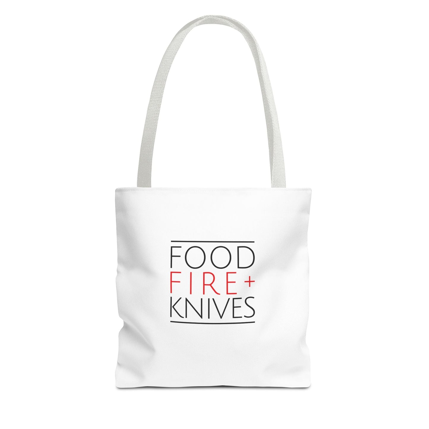 Food Fire + Knives Tote Bag - BRAZEN BUY thsirt shirt