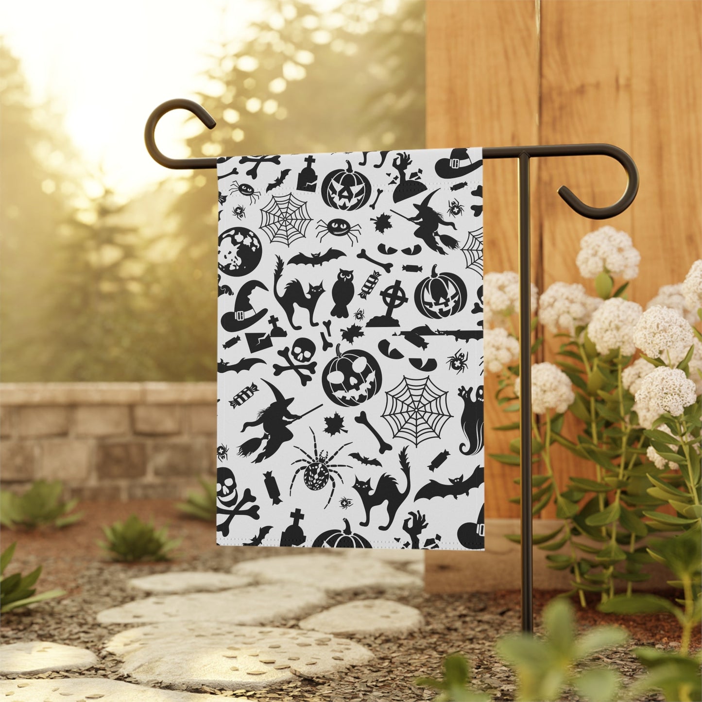 Halloween Garden & House Banner - BRAZEN BUY thsirt shirt
