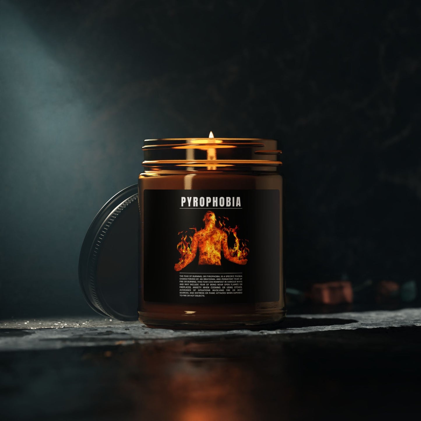 Pyrophobia Scented Soy Candle - BRAZEN BUY thsirt shirt