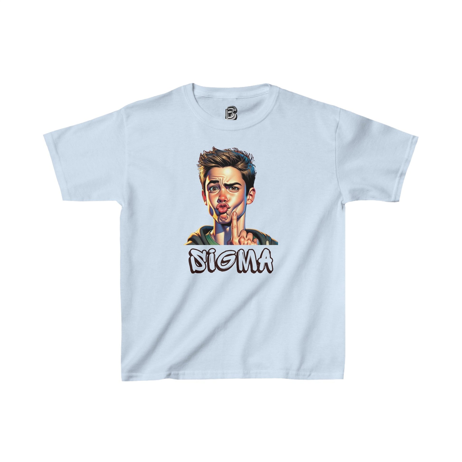 Sigma Kids Heavy CottonTee - BRAZEN BUY thsirt shirt