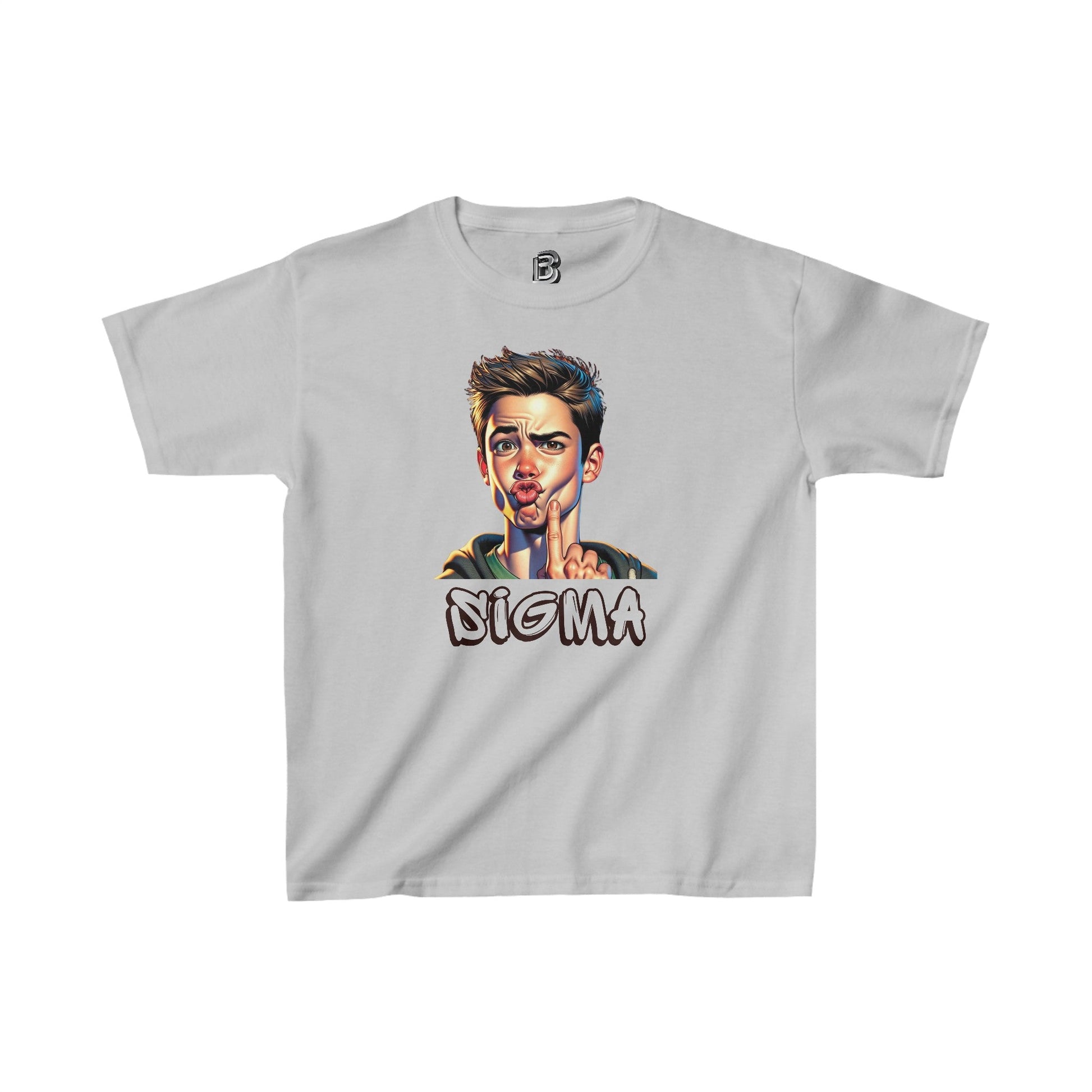 Sigma Kids Heavy CottonTee - BRAZEN BUY thsirt shirt