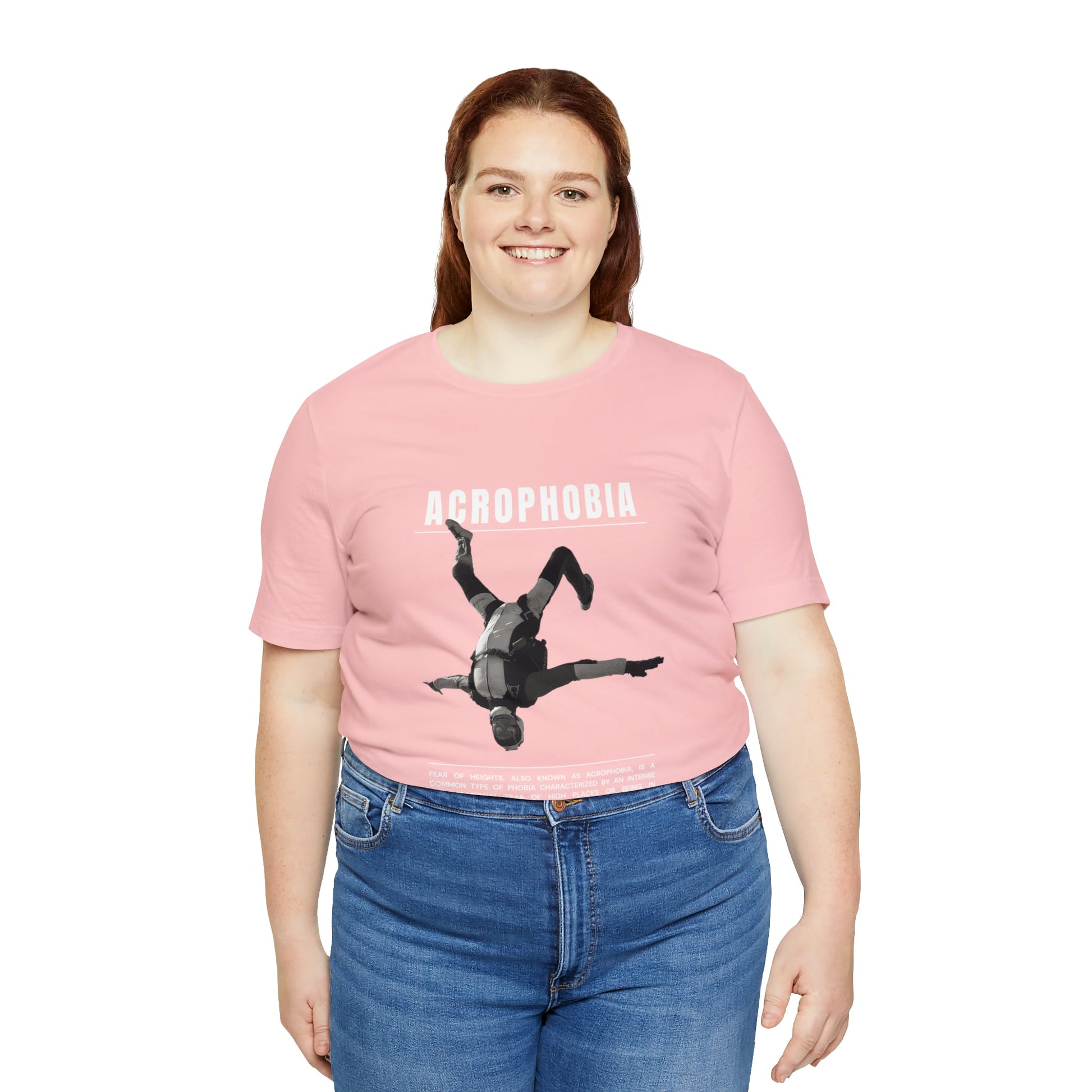 Acrophobia Fear of Heights Halloween Tee - BRAZEN BUY thsirt shirt